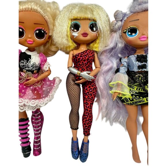 Lot Of 3 LOL Surprise Fashion Dolls OMG MGA Miss Royale Swag Fame Queen READ - Picture 16 of 16